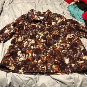 long sleeve button down shirt